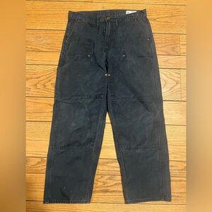 Gap Navy Baggy Utility Double Knee Carpenter Pants Men's Size 33x28 Workwear